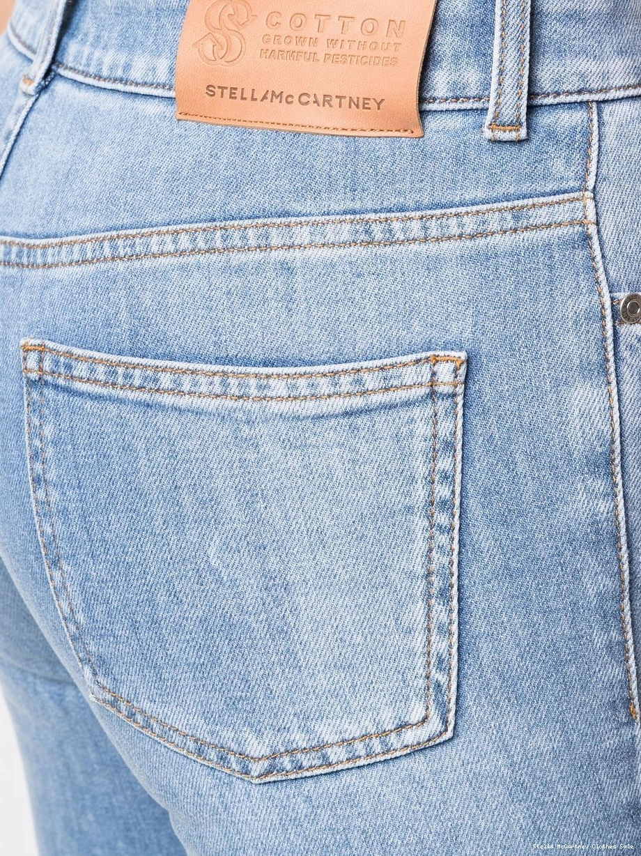 Cheap 70's Stella dye jeans flared Women dip McCartney 0708